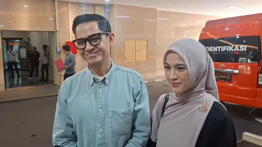 Dude Harlino dan Alyssa Soebandono. (Dok. Detikcom/Muhammad Ahsan Nurrijal)