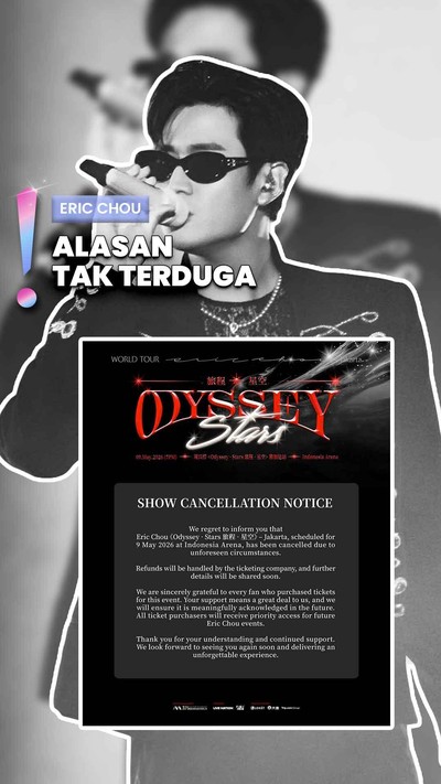 Video: Eric Chou Batal Konser di Jakarta, Fans Kecewa dengan Promotor
