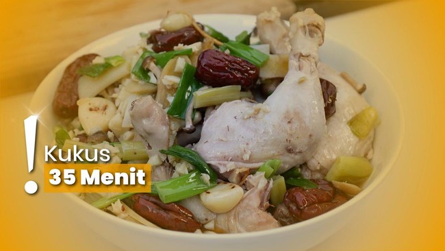 Ayam Kukus Mangkok ala Chef Steby, Praktis dan Penuh Nutrisi