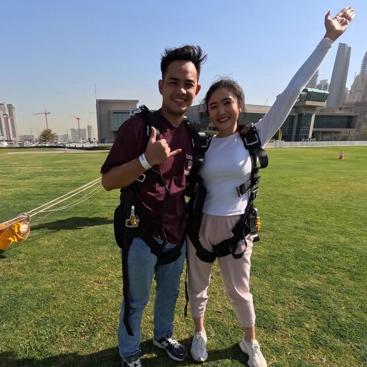 <p>Febby Rastanty kini tengah menikmati momen liburan setelah Lebaran bersama sang suami, Drajad Djumantara, di Dubai. Keseruan perjalanan mereka kali ini pun dibagikan langsung oleh Febby melalui akun Instagram pribadinya, Bunda. (Foto: Instagram @febbyrastanty)</p>