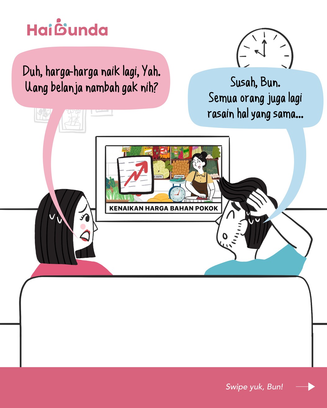 Komik In this Economy&comma; Kencangkan Ikat Pinggang Itu Wajar Bun
