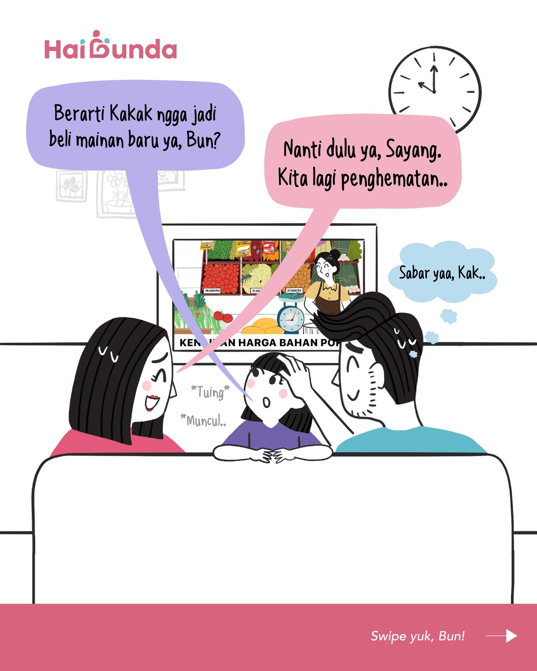 Komik In this Economy&comma; Kencangkan Ikat Pinggang Itu Wajar Bun