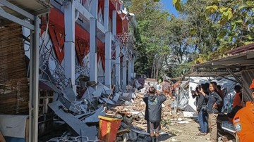 Gedung Hingga Gereja Rusak Imbas Gempa Bitung M7,6