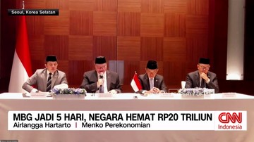 VIDEO: MBG Jadi 5 Hari, Negara Hemat Rp20 Triliun