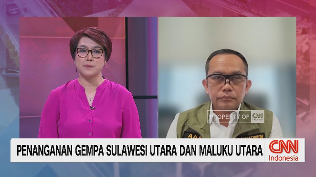 VIDEO: Penanganan Gempa Magnitudo 7,6 di Sulut dan Malut