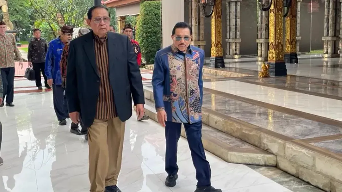 SBY Kenang AM Hendropriyono Sebagai Mentor saat di Militer