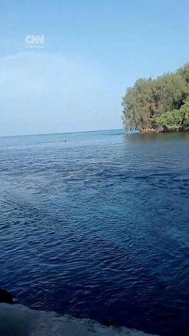 Penampakan Tsunami 0,3 M di Halmahera Barat usai Gempa M7,6 Sulut