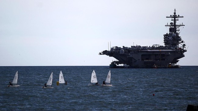 Presiden Amerika Serikat Donald Trump telah memerintahkan kirim kapal induk nuklir USS George HW Bush ke Timur Tengah.