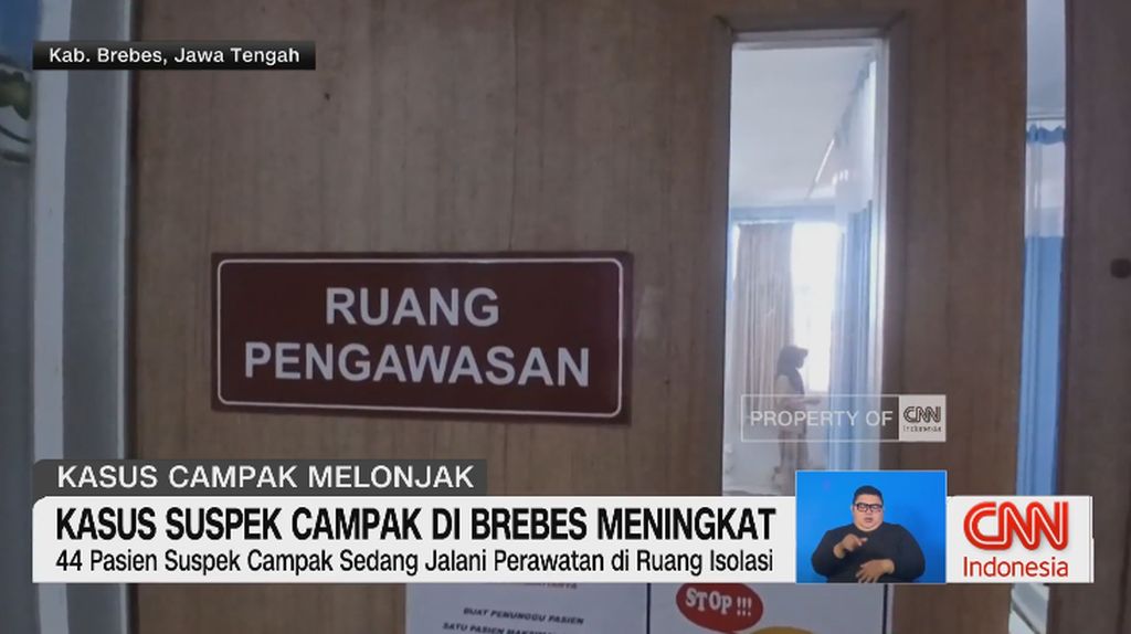 VIDEO: Kasus Suspek Campak di Brebes Meningkat