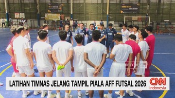 VIDEO: Latihan Timnas Jelang Tampil Piala AFF Futsal 2026