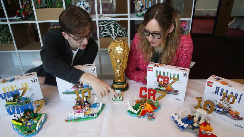 Heboh Iklan Lego Messi-Ronaldo-Mbappe-Vinicius, Disukai 10 Juta Orang