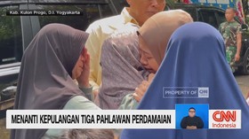 VIDEO: Menanti Kepulangan Tiga Pahlawan Perdamaian