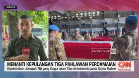 VIDEO: Menanti Kepulangan Tiga Prajurit TNI yang Gugur di Lebanon