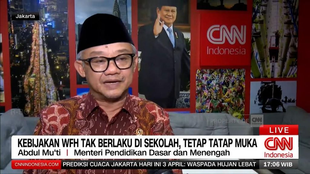 VIDEO: Kebijakan WFH Tidak Berlaku di Sekolah, Tetap Tatap Muka