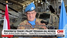 VIDEO: Penghormatan Terakhir untuk 3 Prajurit Perdamaian Indonesia