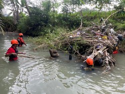 Lansia Hilang Diduga Terseret Arus Sungai Tajum Banyumas