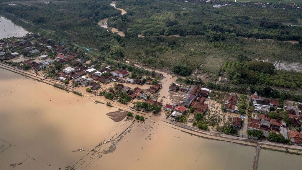 671 Hektare Sawah di Demak Terdampak Banjir