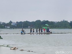 Banjir Demak gegara Tanggul Sungai Tuntang Jebol Tewaskan 1 Orang