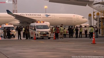 3 Jenazah Prajurit TNI Gugur di Lebanon Tiba di Tanah Air