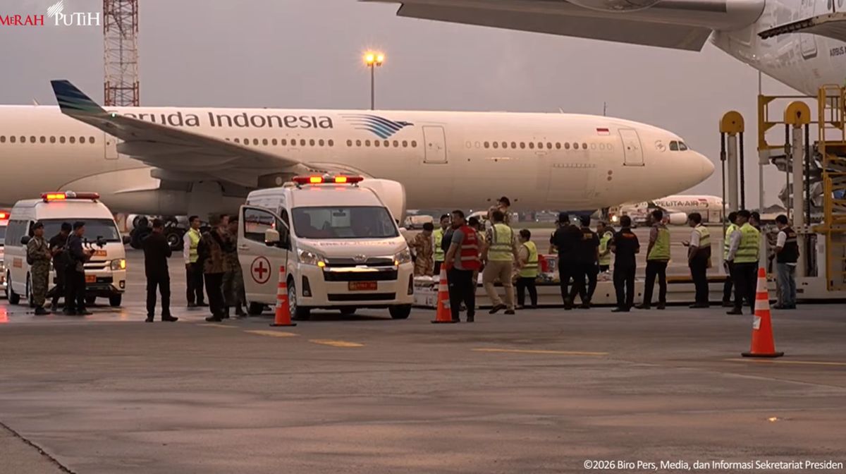 3 Jenazah Prajurit TNI Gugur di Lebanon Tiba di Tanah Air