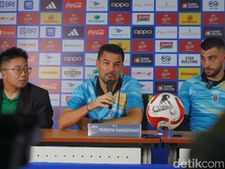 Duel Ketat di Papan Klasemen, Carlos Pena Ingin Persita Curi Angka