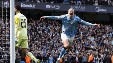 Update Eksklusif Olahraga CNN : Hasil Piala FA: Erling Haaland 3 Gol, Man City Hantam Liverpool