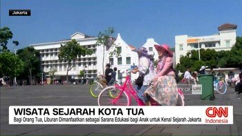 VIDEO: Kota Tua Jakarta Jadi Destinasi Favorit Saat Libur Paskah