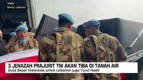 VIDEO: 3 Jenazah Prajurit TNI Akan Tiba di Tanah Air