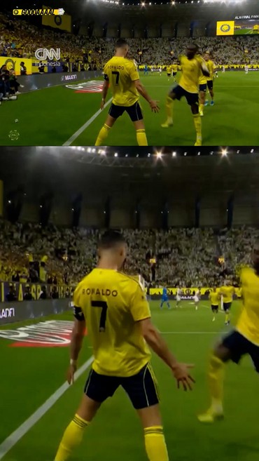 Momen Ronaldo Cetak Brace Bantu Al Nassr Menang Besar