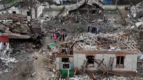 Drone Rusia Hantam Permukiman di Ukraina, 200 Rumah Hancur