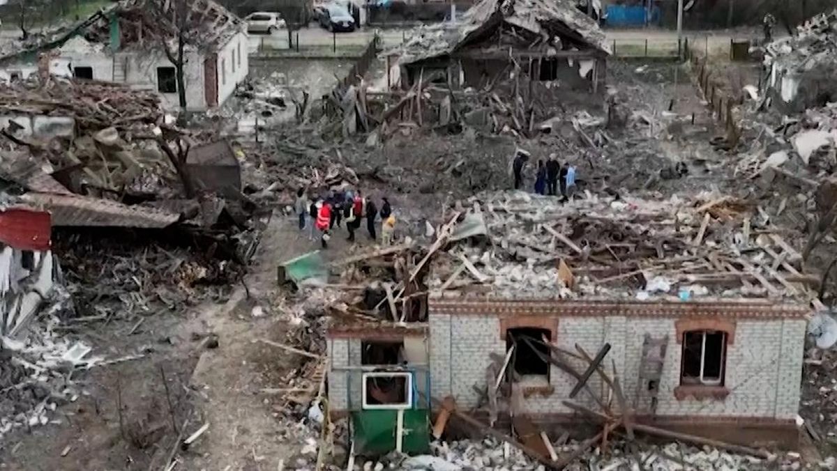 Drone Rusia Hantam Permukiman di Ukraina, 200 Rumah Hancur