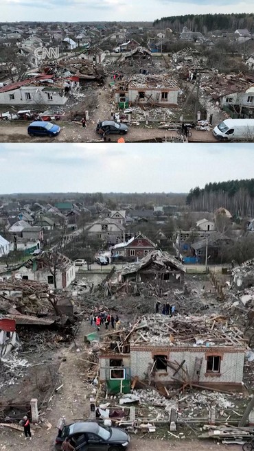 Drone Rusia Hantam Permukiman di Ukraina, 200 Rumah Hancur