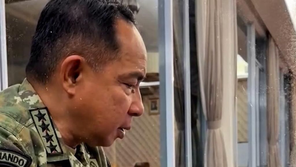 Panglima TNI Video Call Prajurit di Lebanon, Perintahkan Masuk Bunker