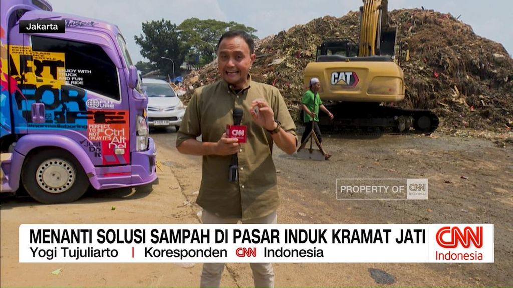VIDEO: Menanti Solusi Sampah di Pasar Induk Kramat Jati