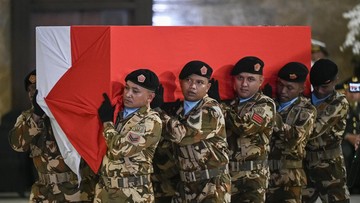 Jenazah Kopda Farizal, TNI yang Gugur di Lebanon Tiba di Kulon Progo