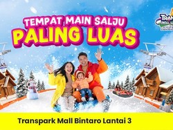 Long Weekend Lebih Seru dengan Sensasi Main Salju Indoor di Promo Easter Big Deals