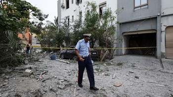 FOTO: Drone Iran Targetkan Fasilitas Militer AS di Bahrain