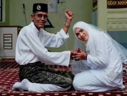 Kisah Cinta Beda Usia 23 Tahun Viral: Kakek 70 Tahun Nikahi Sepupu Istri
