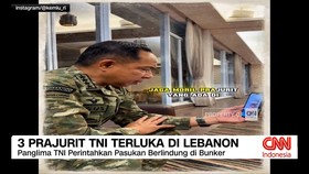 VIDEO: 3 Prajurit TNI Terluka dalam Serangan di Lebanon Selatan