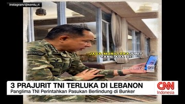 VIDEO: 3 Prajurit TNI Terluka dalam Serangan di Lebanon Selatan