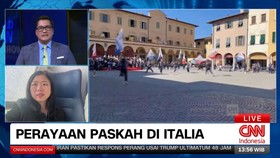 VIDEO: Perayaan Paskah di Florence Italia Berlangsung Khidmat