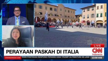 VIDEO: Perayaan Paskah di Florence Italia Berlangsung Khidmat