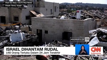 VIDEO: Iran dan Israel Saling Serang Rudal