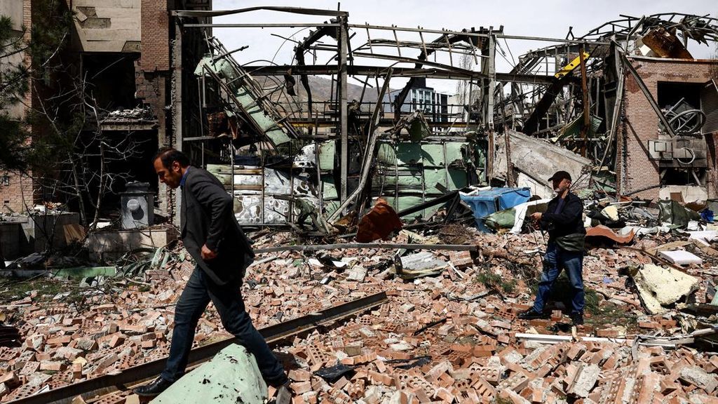 FOTO: 30 Universitas Iran Hancur Dibom AS Sejak Perang Pecah