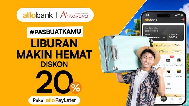 Jalan-Jalan Ke Luar Negeri Lebih Hemat Pakai Allo Paylater