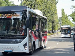 Bus Listrik Bojonggede-Sentul Bogor Mulai Beroperasi, Gratis Selama 3 Bulan
