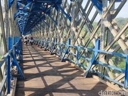 Ini Perkembangan Pembangunan Pengganti Jembatan Cirahong Ciamis