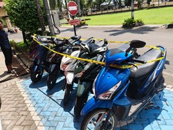 Polisi Ringkus Komplotan Pelaku Curanmor di Sekotong, 5 Motor Diamankan