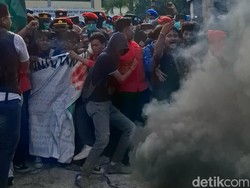 Mahasiswa di Tarakan Demo Tolak Anggaran Makan Minum DPRD Kaltara Rp 12,4 M