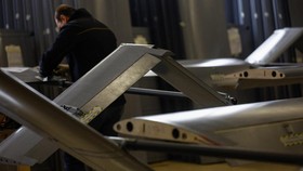 FOTO: Pabrik Drone Kamikaze Ukraina